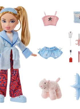 Bratz贝兹娃娃 slumber party睡衣派对系列 洋娃娃 换装娃娃礼物