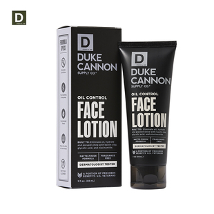 吸收快无油光男士 控油面霜 Cannon美国油性皮肤清爽舒缓保湿 Duke