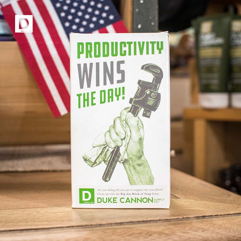 Duke Cannon美国Productivity生产力清爽薄荷活力男士香皂沐浴皂