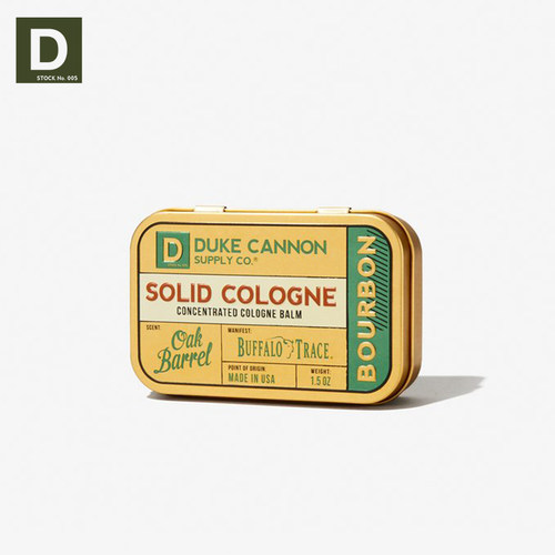 Duke波旁威士忌男士固体香水旅行