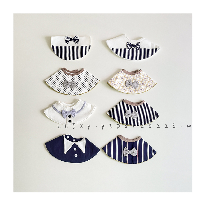 婴儿围嘴纯棉新生儿口水巾