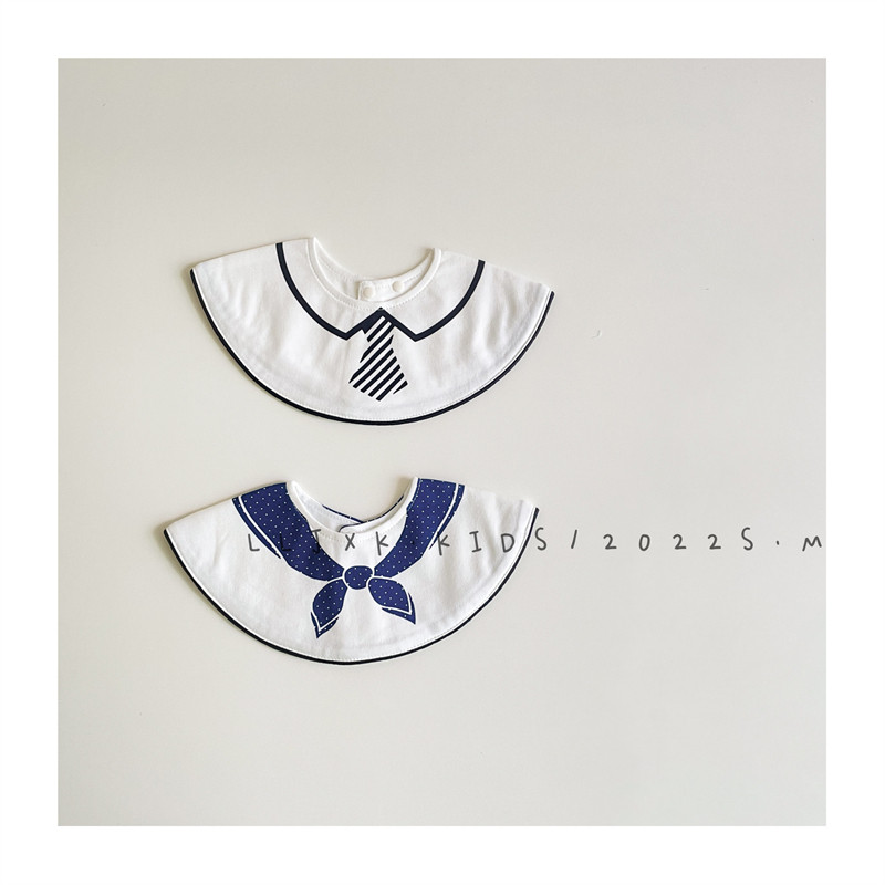 ins新生儿口水巾婴儿围嘴纯棉宝宝绅士领结假领防水围兜婴儿用品,婴童用品,口水巾,淘宝优惠券,粉丝福利购,淘宝优惠卷