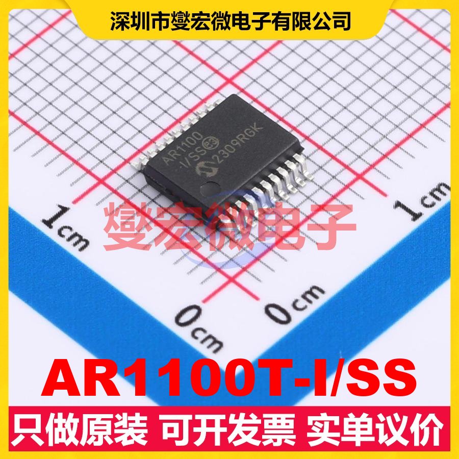 AR1100T-I/SS SSOP-20 触摸屏控制器芯片IC