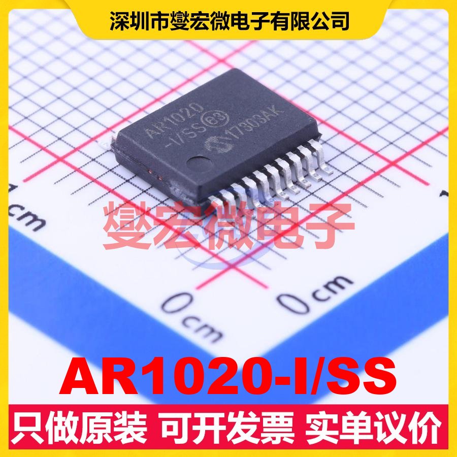 AR1020-I/SS SSOP-20-208mil 触摸屏控制器芯片IC