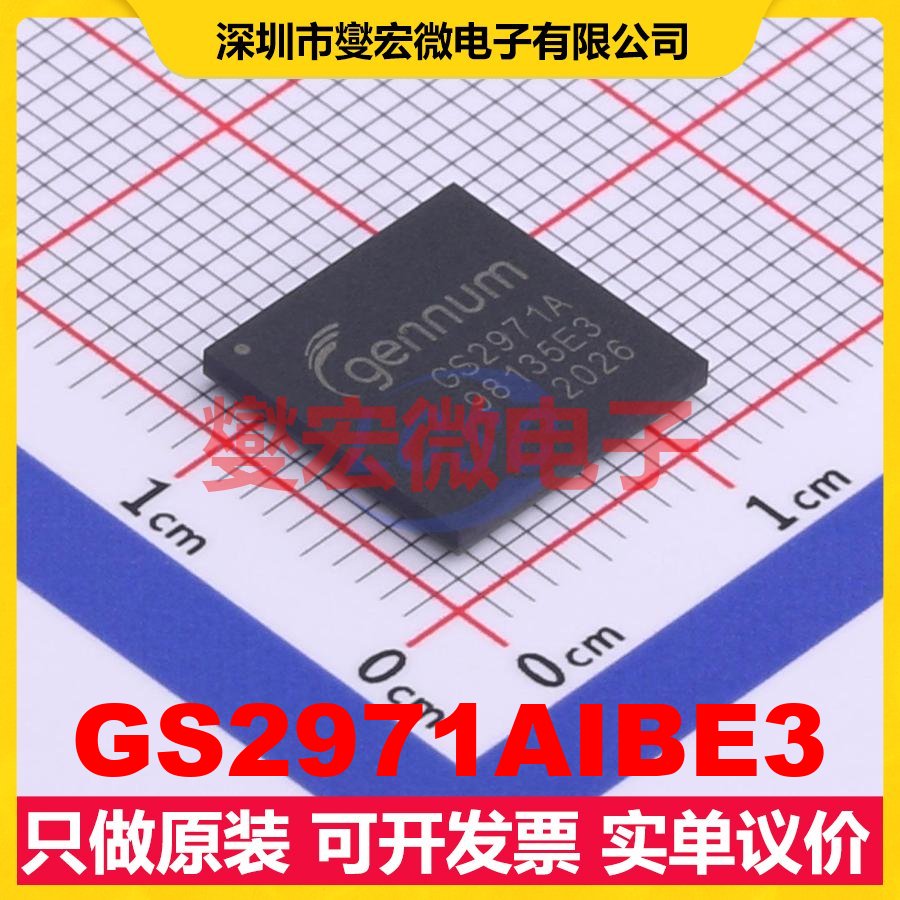 GS2971AIBE3 BGA-100 视频接收器芯片IC
