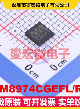 WM8974CGEFL/RV QFN-24-EP(4x4) 音频接口芯片IC