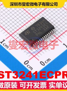 ST3241ECPR SSOP-28-208mil RS-232收发器接口芯片IC