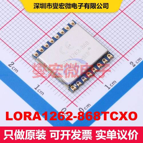 LORA1262-868TCXO SMD,16x16mm 射频收发器模块和调制解调器 射频