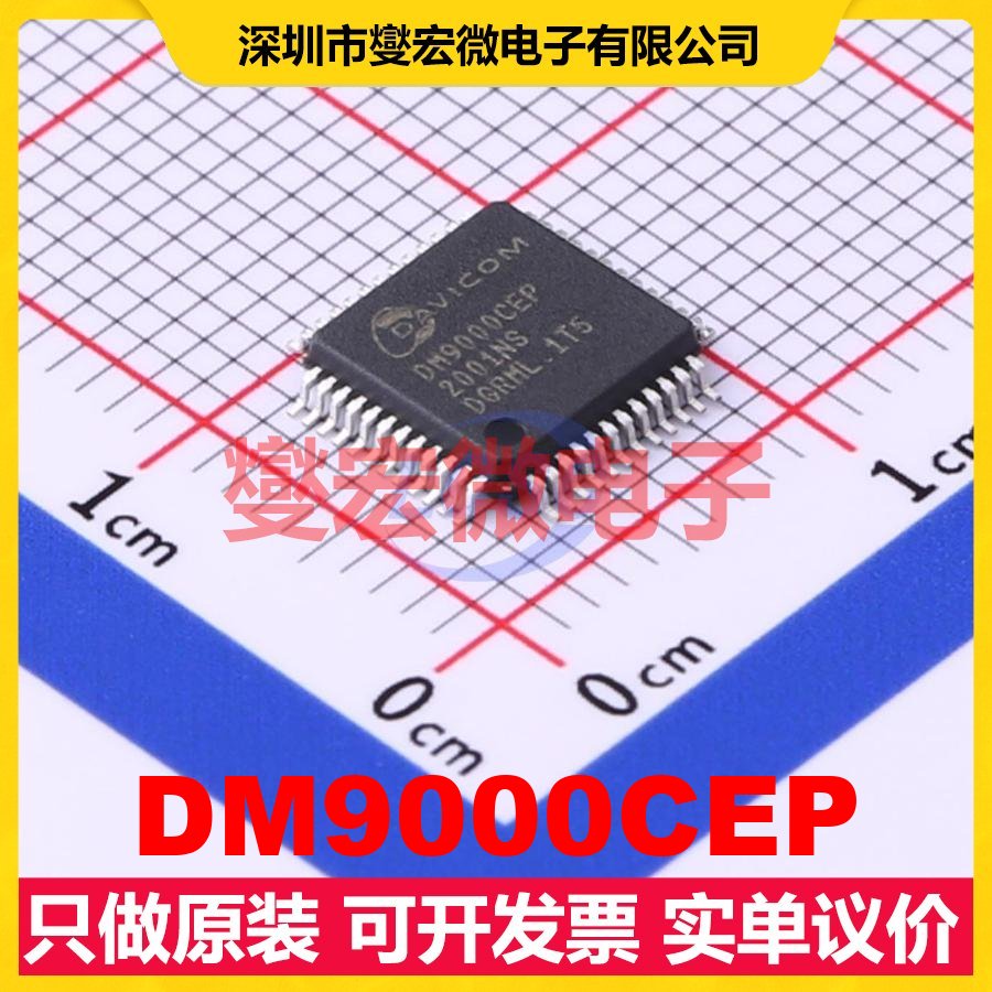 DM9000CEP LQFP-48(7x7) 以太网控制器芯片IC