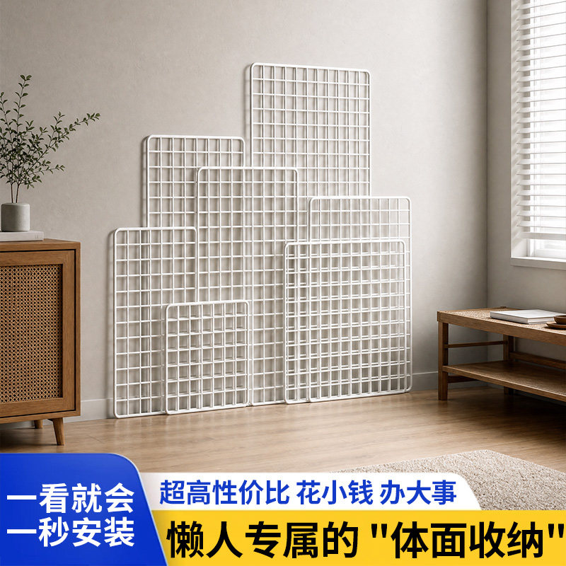 猫狗栅栏隔离网铁丝网格片铁艺护栏阳台围栏鸡笼养殖防护网宠物用