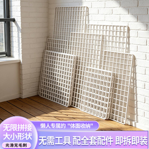 网格网片铁丝网阳台围栏护栏防护网格猫狗栅栏鸡笼养殖隔离网铁艺