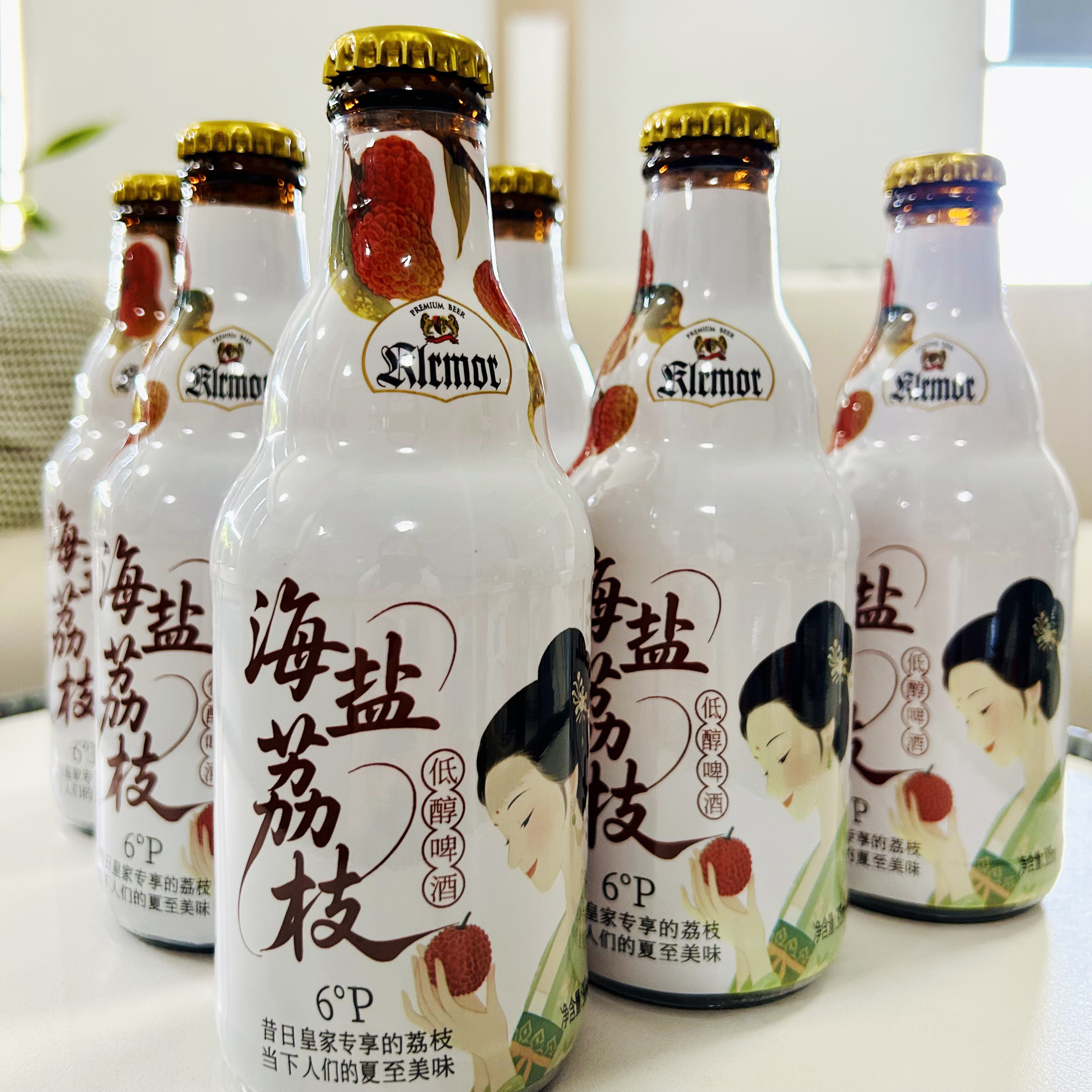 KLRMOR/卡蒙海盐荔枝果味啤酒