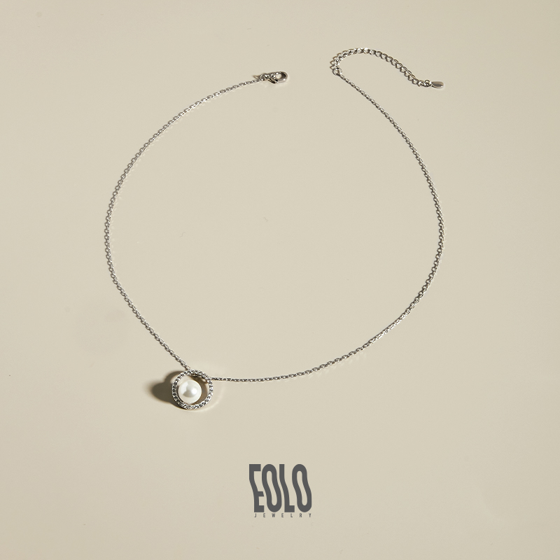 EOLO月冕加冠珍珠项链