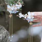 古风饰品假发配饰发簪流苏步摇古装 假发头饰女汉服饰品古典简约