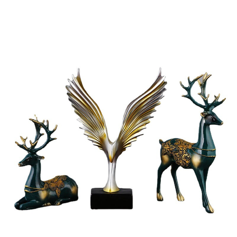 新隔断摆件现代客厅装饰品电视柜酒柜办公室家居工艺礼品摆饰玄关