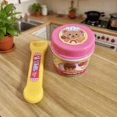 爆款 布丁果冻草莓布丁套装 食物喂食玩具儿童过家家咪露喂食玩具