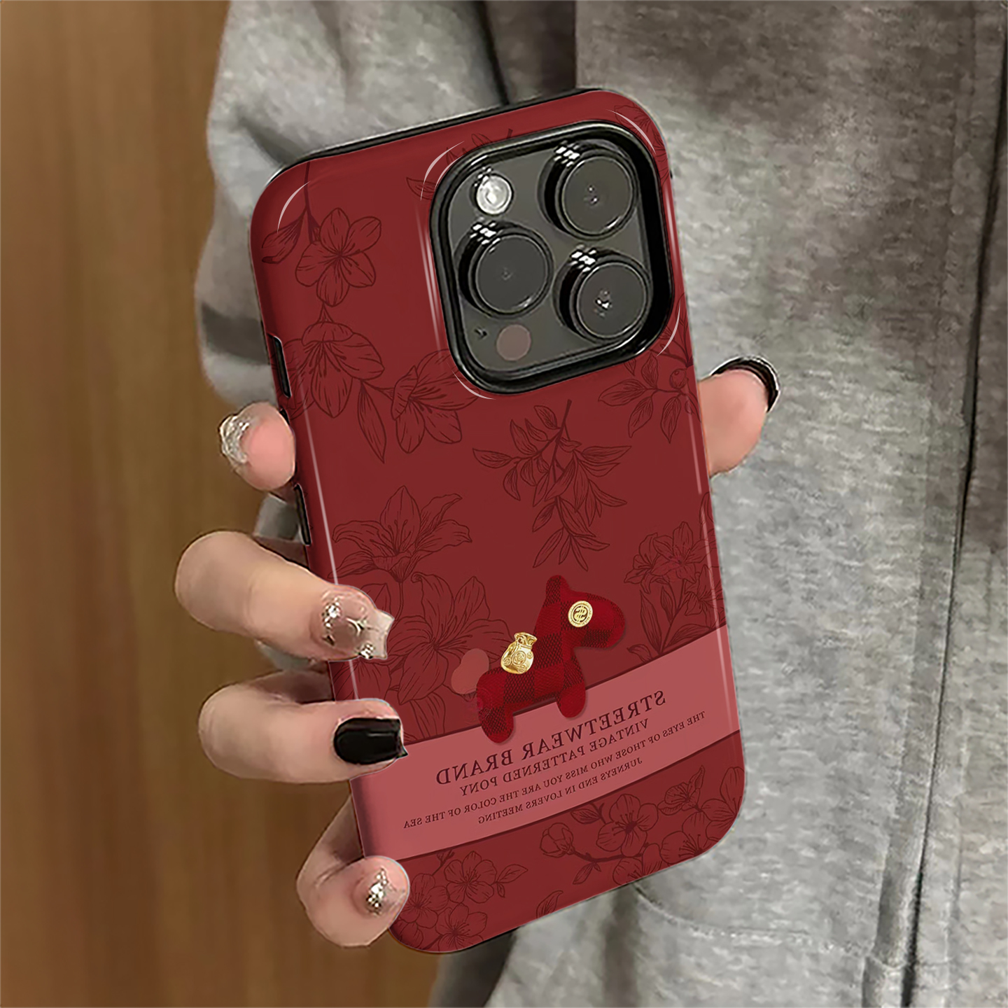 马上有钱适用苹果16proamx手机壳iPhone17pro新年ip15红色女13马年14新款xs本命年12防摔11保护套8/7plus菲林