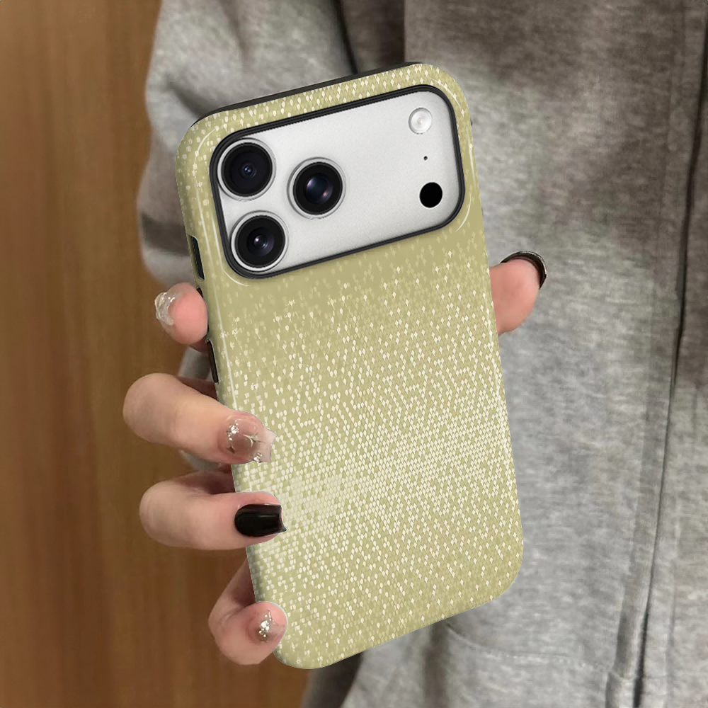 浅绿鳞片适用苹果17promax手机壳iPhone16pro简约ip15pro女13日韩14新款xsmax小众12防摔11保护套8/7plus菲林