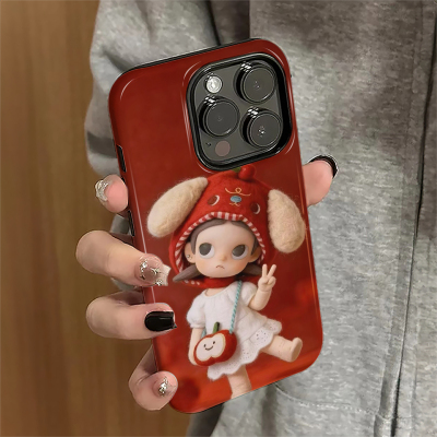 苹果zsiga适用苹果18promax手机壳iPhone17pro卡通16pro潮玩15女14新年xsmax新款13防摔12保护套8/7plus菲林