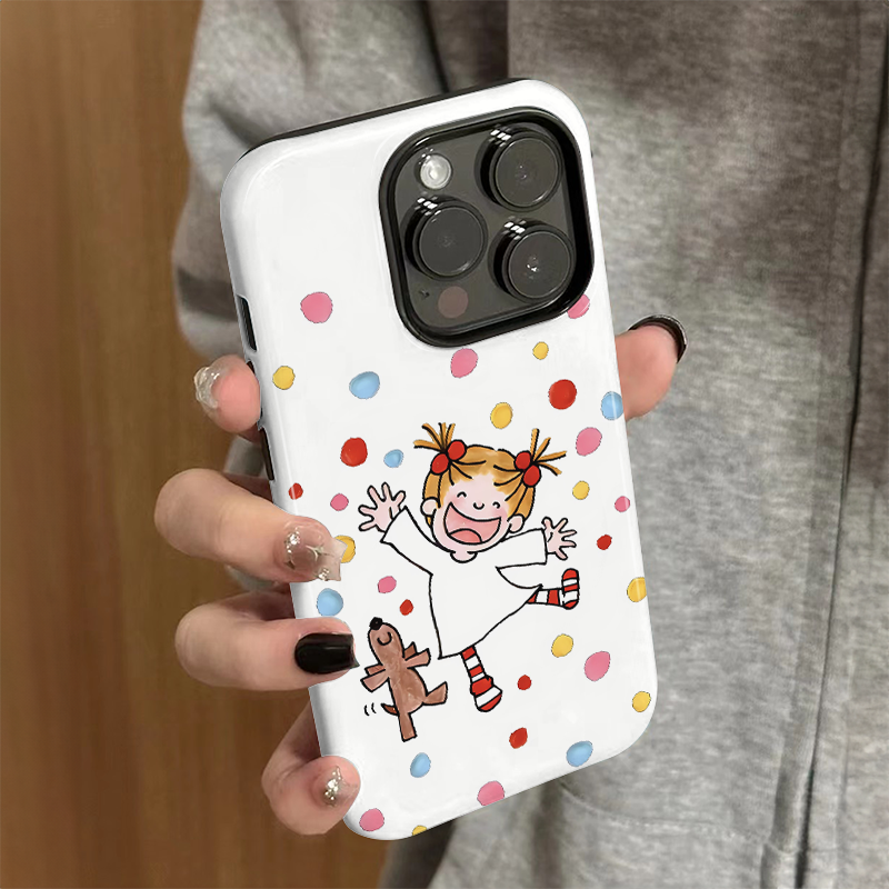 适用苹果16promax手机壳新款iPhone15女可爱pro硅胶xr防摔保护套iP13/14卡通iP7/8小众plus开心coco酱xsmax外