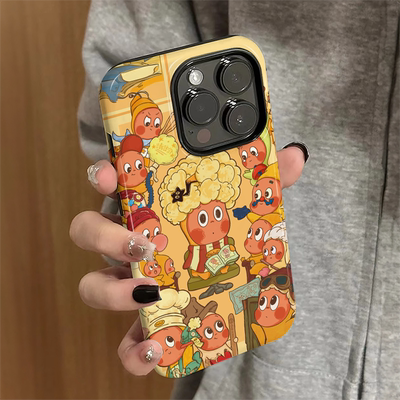 适用iPhone16promax手机壳苹果15pro新款13简约14女17pro卡通12可爱7满屏星星人11防摔xsmax保护套8plus菲林x