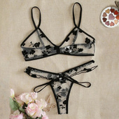 Perspective 内衣套装 Slim Underwear Sexy 性感透视修身 Fit Set