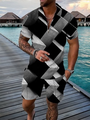 印花短袖套装印花短袖套装