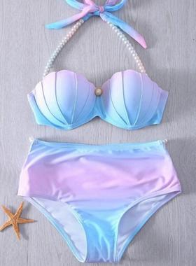 Sexy tight-fitting backless swimsuit woman性感紧身露背泳衣女