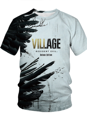 Fashion casual short men's T-shirt top 时尚休闲短款T恤上衣男