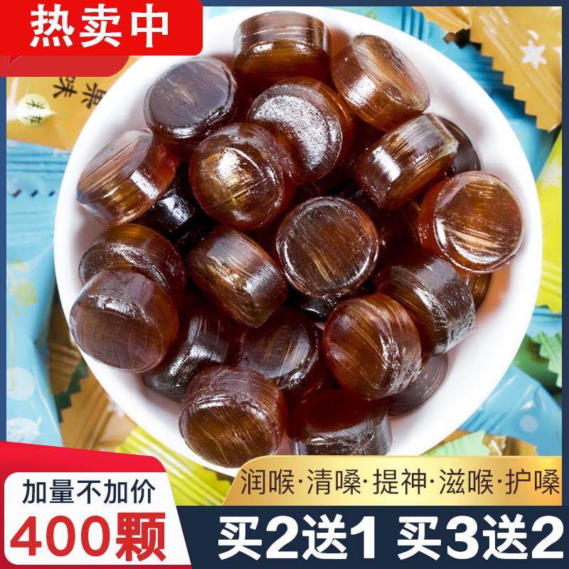 润喉糖正品清凉护嗓胖大海金银花罗汉果枇杷味糖果薄荷糖含片散装