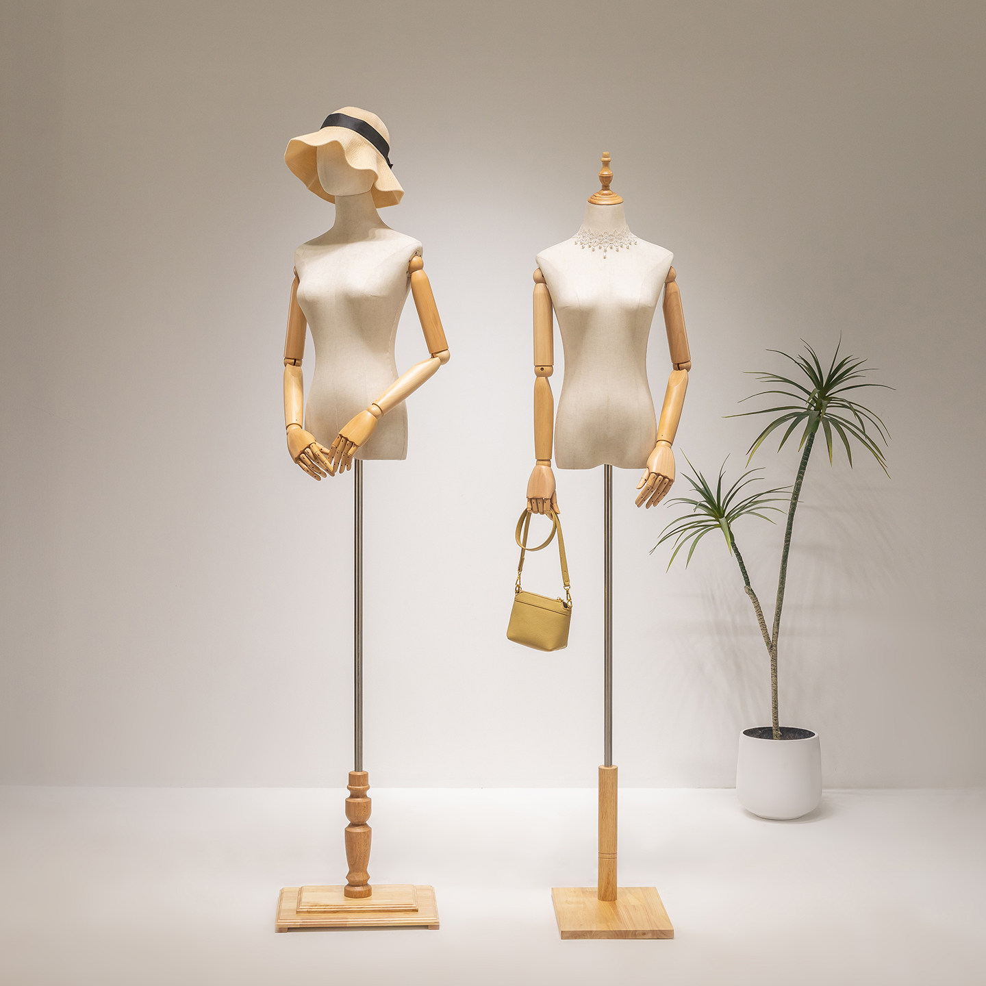 服装店模特道具女半身女装橱窗人台衣服人体假人婚纱展示架全身