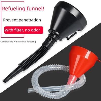 漏斗接水管大口径家用塑料热水器排水管尿素长颈加注器加油弯管加