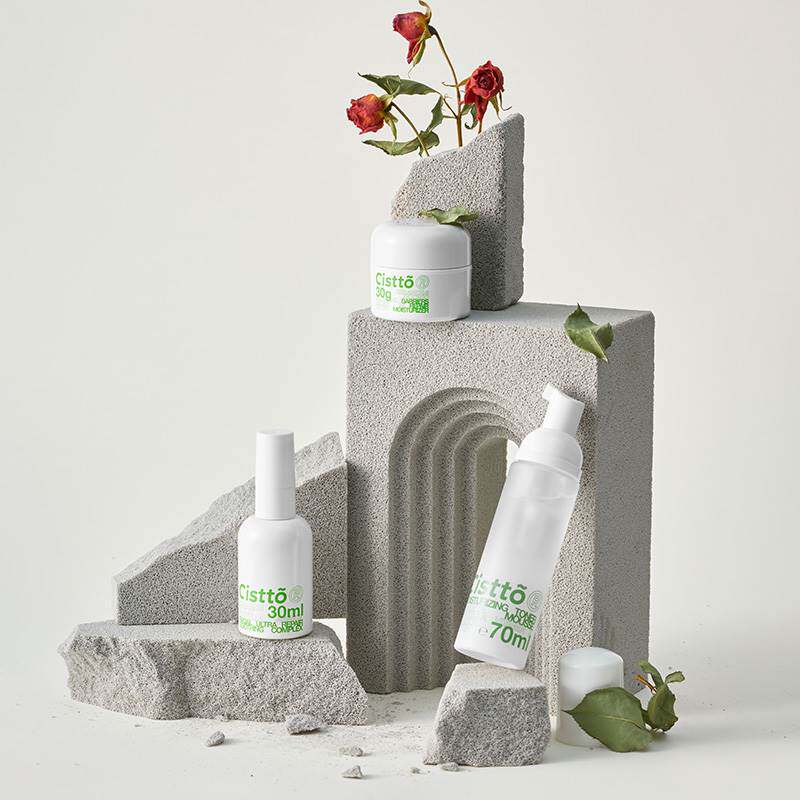 石灰石拍照道具摆件摄影几何体不规则石头背景北欧ins风拍摄石材