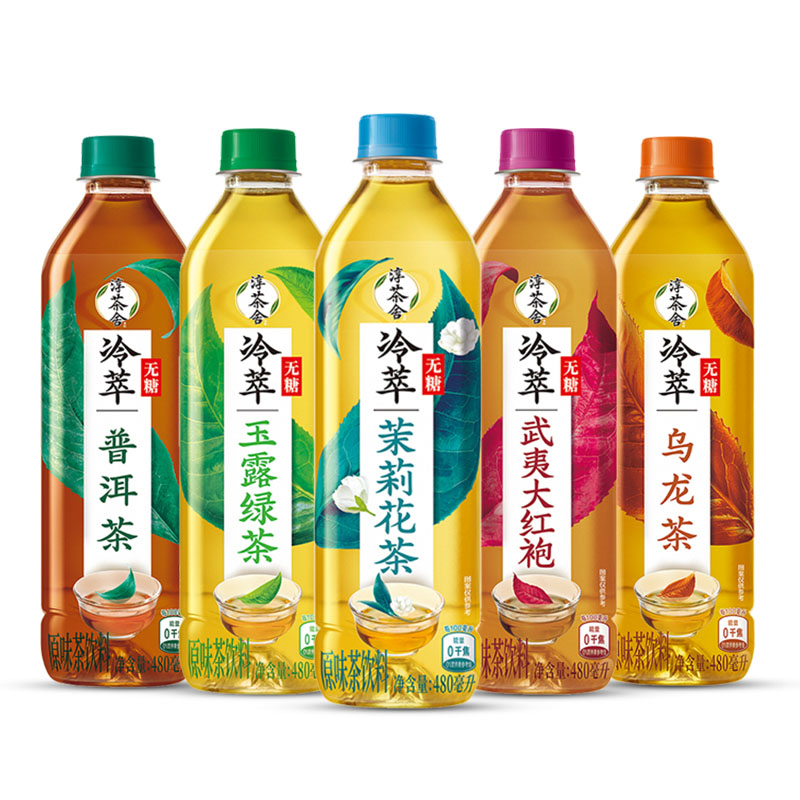 淳茶舍480ml*12瓶无糖茶饮新日期