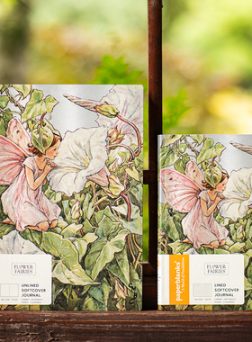 paperblanks佩兰克新款旋花仙子软封面笔记本复古精美日记事本子软面抄无酸纸内页学生礼品文具礼物精致手帐
