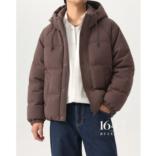 1642BULUOMA高克重羽绒服男秋冬