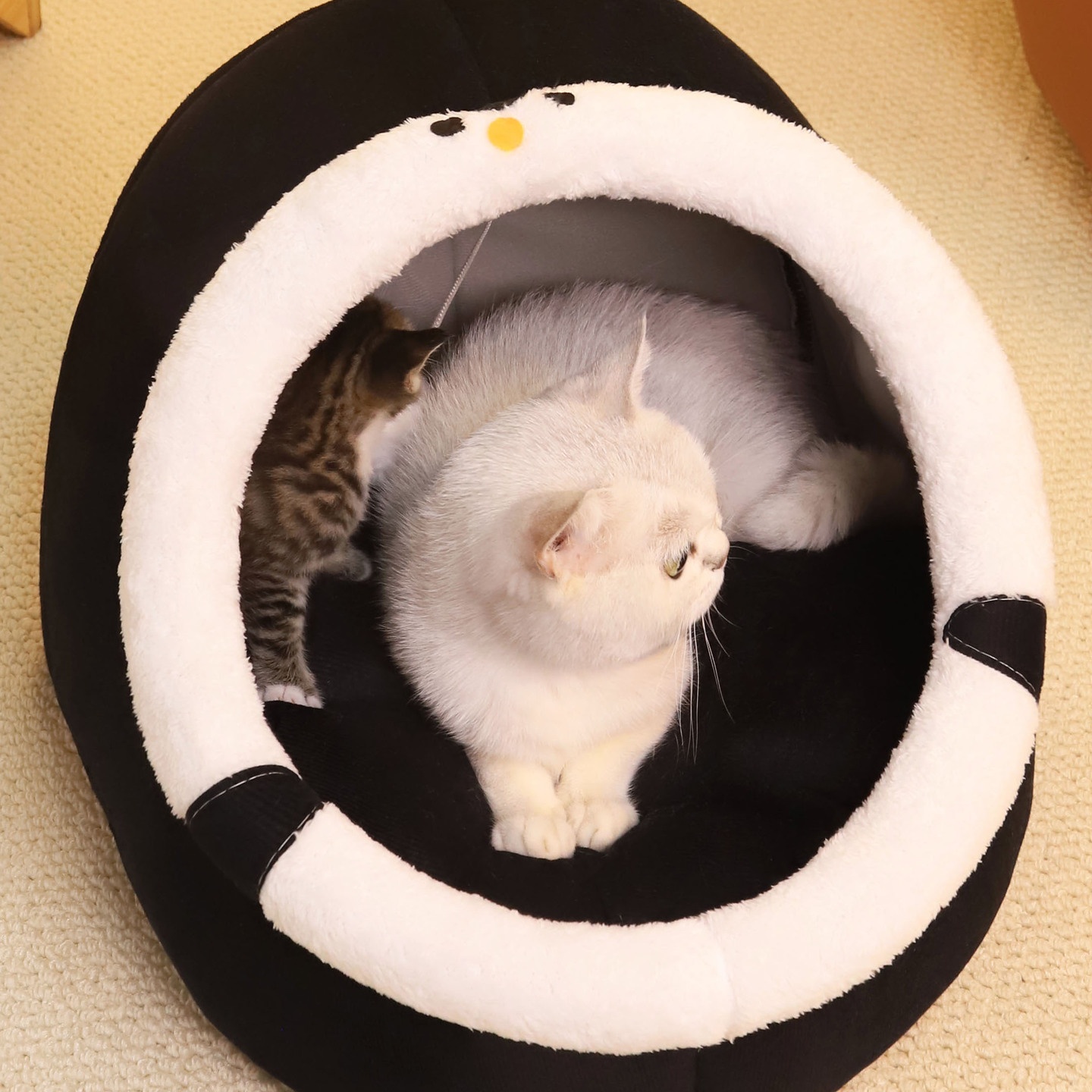 猫窝四季通用冬季保暖安全感窝猫床半封闭式猫咪沙发小猫猫窝睡窝