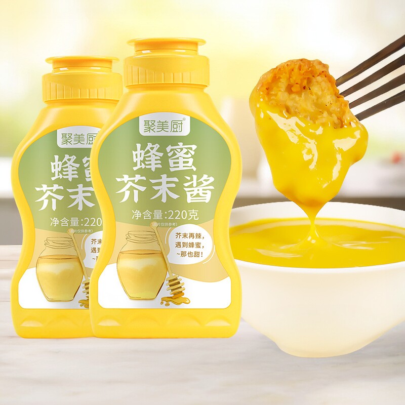 聚美厨蜂蜜芥末酱小包装家用图片