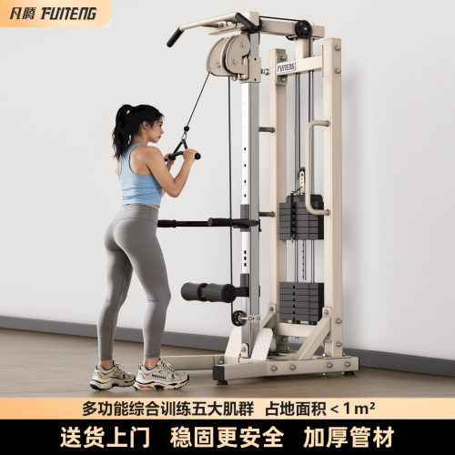 家用健身高位下拉综合训练器