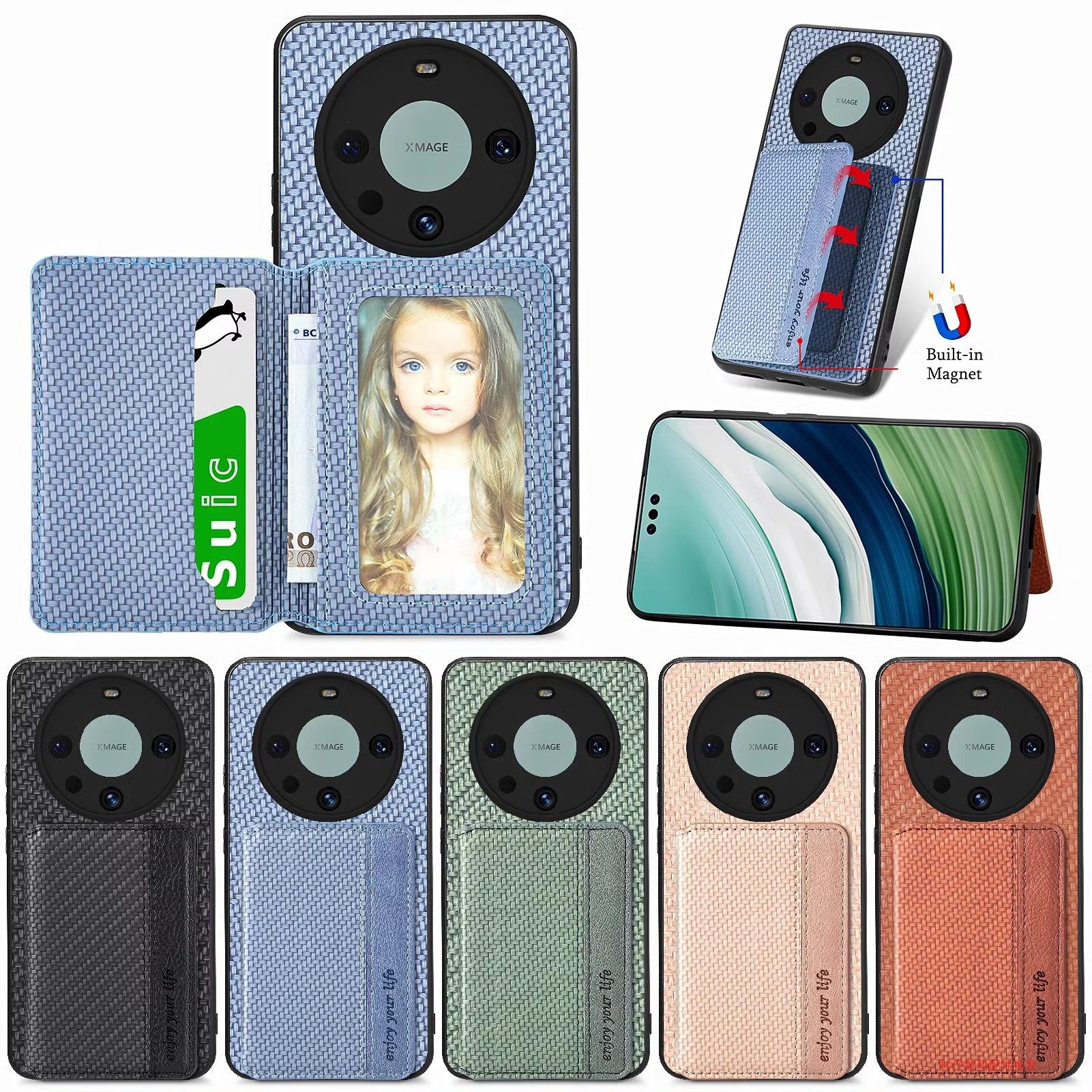 适用华为mate60pro零钱包手机壳meta60卡包一体P60带卡槽P60pro插卡套P50E车载磁吸支架防摔保护套P50pro皮壳,3C数码配件,手机保护套/壳,淘宝优惠券,粉丝福利购,淘宝优惠卷