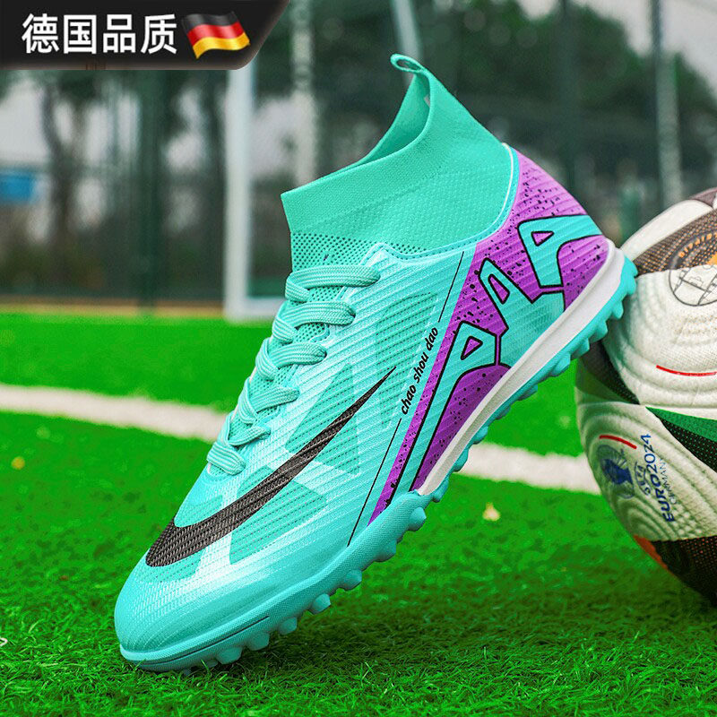 德国刺客足球鞋男款碎钉ag长短钉tf女儿童学生高帮足球比赛训练鞋,运动鞋new,足球鞋,淘宝优惠券,粉丝福利购,淘宝优惠卷