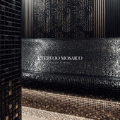 黑色玻璃马赛克纯黑通体瓷砖浴室卫生间厨房餐厅墙砖阳台防滑地砖