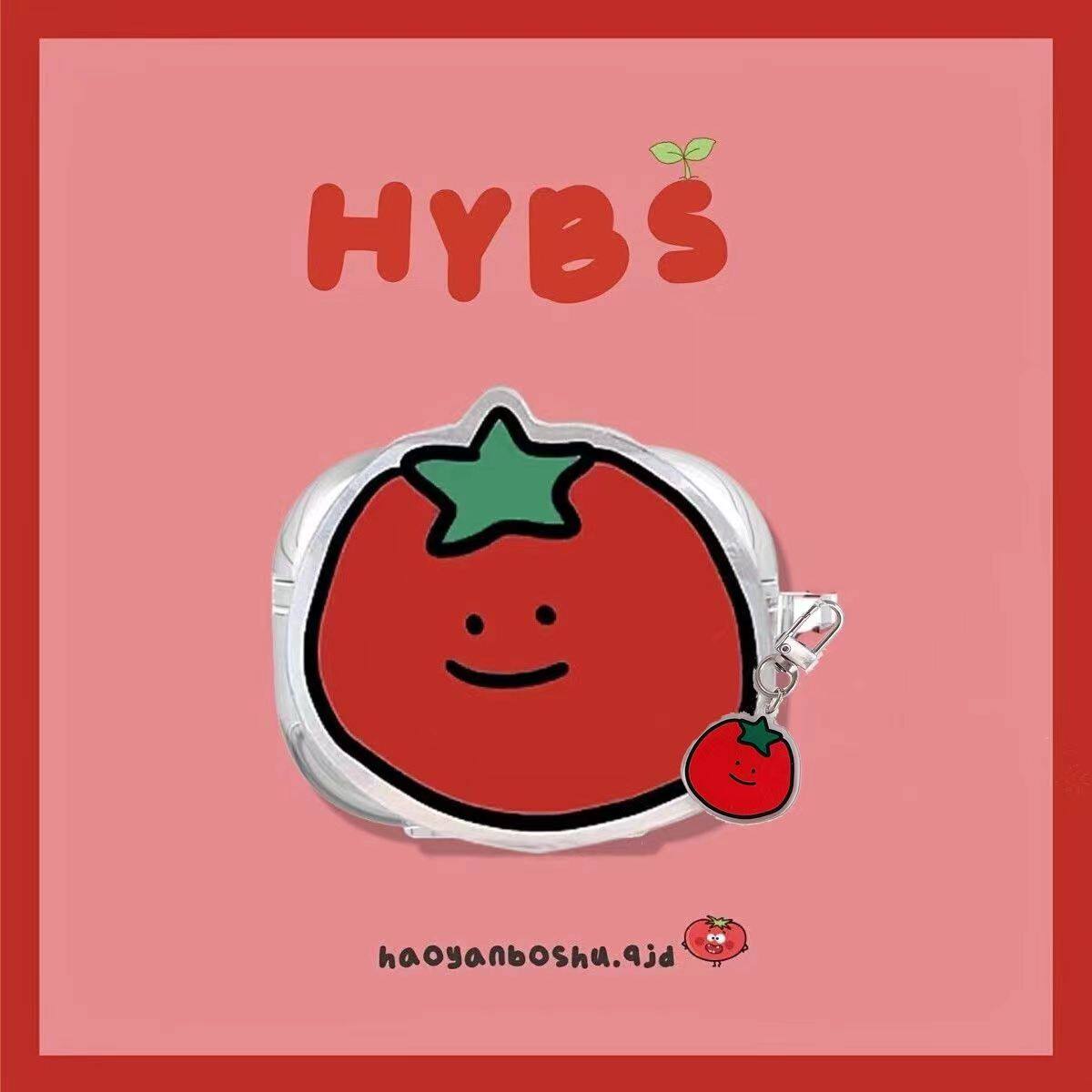 适用JBL COMPACT小精灵耳机保护套JBLT280TWS X2卡通可爱蔬菜贴片防摔全包软壳