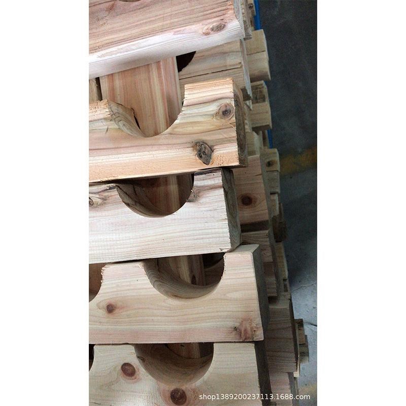 苏州开槽木方 无锡挖槽方木江阴加工钻孔M方木 实木格挡开孔方木