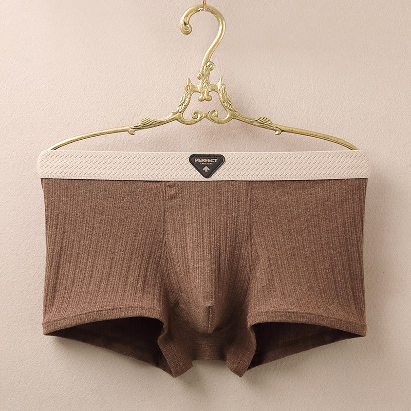 青少年内裤男生纯棉男士四角裤2025新款大码舒适透气运动平角裤头