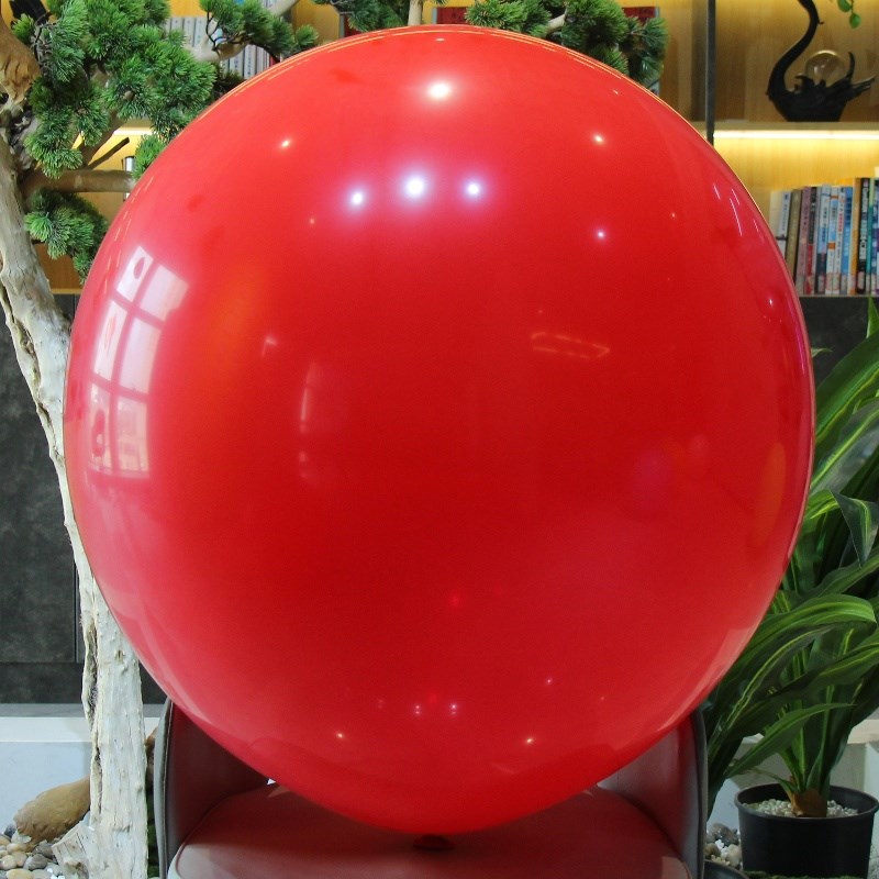 36寸特大号加厚正圆气球u户外摆摊街卖求婚庆飘空草坪儿童玩具汽