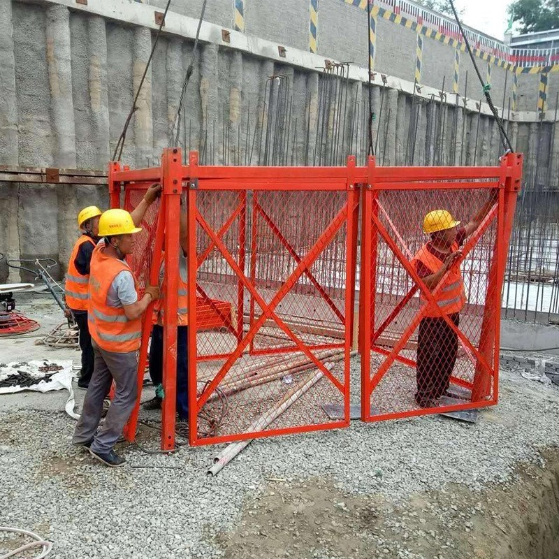 建筑工地装配式基坑安全梯笼重型箱式组J合脚手架爬梯钢铁结构梯