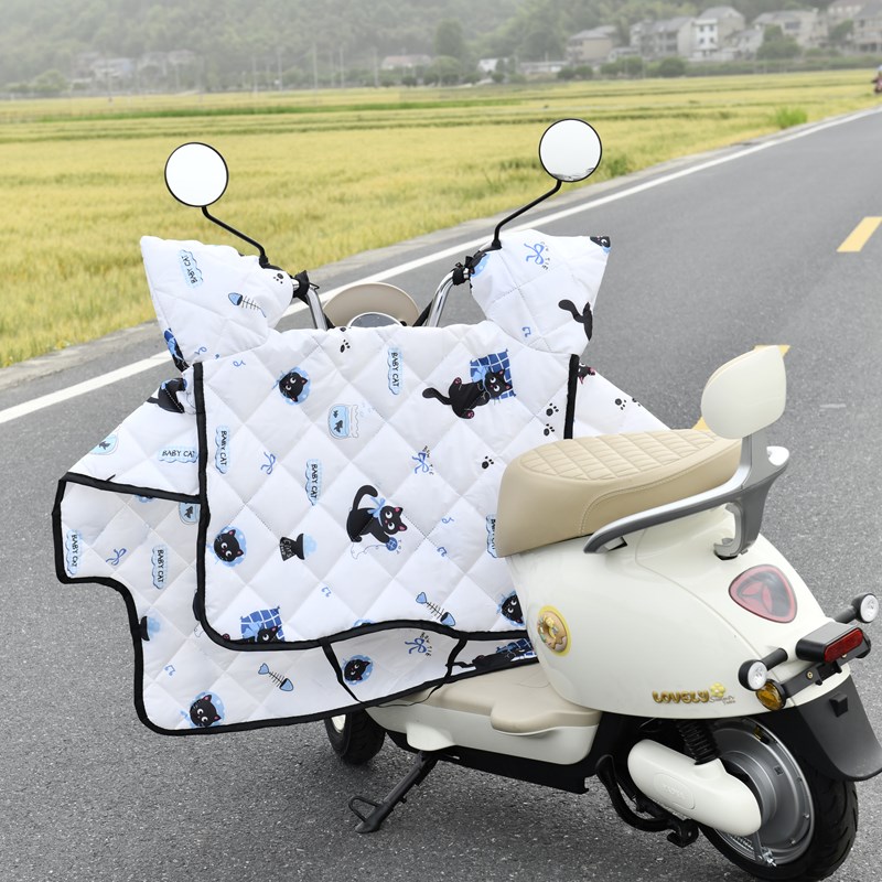 2025新款电动车挡风被夏季全包摩托车防晒罩防水防雨四季通用防风