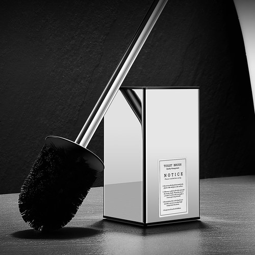 不锈钢卫生间马桶刷无死角清洁