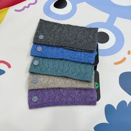 挪威MorildNorway反光针织发带腈纶羊毛混纺户外保暖北欧秋冬头带